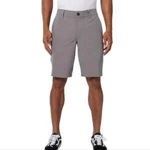 Men's O'Neill Crossover Hybrid Shorts Grey Size 38 NWT